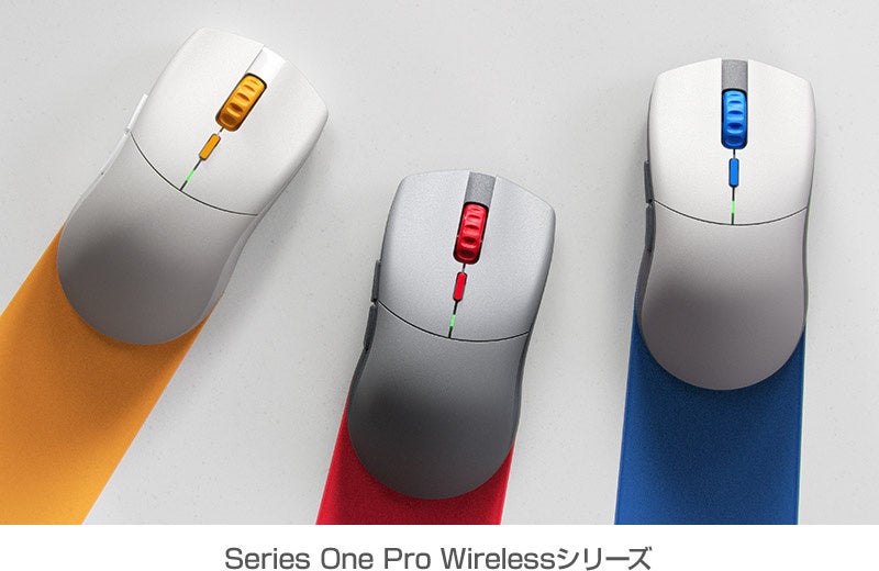 50g台の軽量ワイヤレスゲーミングマウス、Glorious社製「Model O Pro Wireless」、「Series One Pro Wireless」を発表のサブ画像2