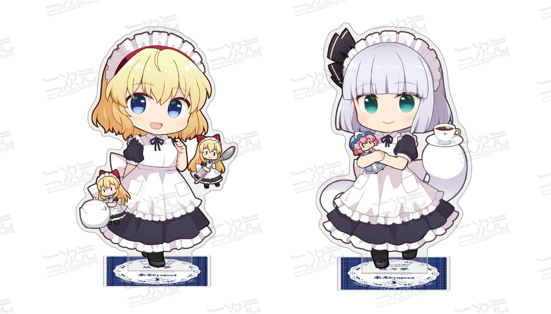 4/28(金)～イベント先行販売！東方Project×キュアメイドカフェ「アクリルスタンド」をはじめ、「フルグラフィックTシャツ」など二次元コスパから新グッズが続々登場！【株式会社コスパ】のサブ画像3