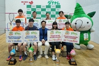 世界プロスカッシュ協会公認 ダイナムCUP PSA SQ-CUBE OPEN 2023（開催結果）のサブ画像10