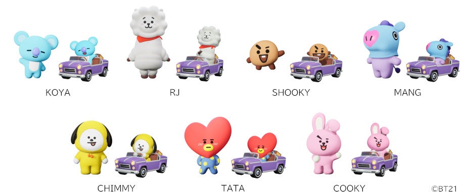 『カートライダー ドリフト』にユニバースター『BT21』キャラクターが登場！のサブ画像3