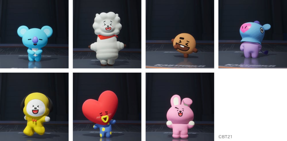 『カートライダー ドリフト』にユニバースター『BT21』キャラクターが登場！のサブ画像5