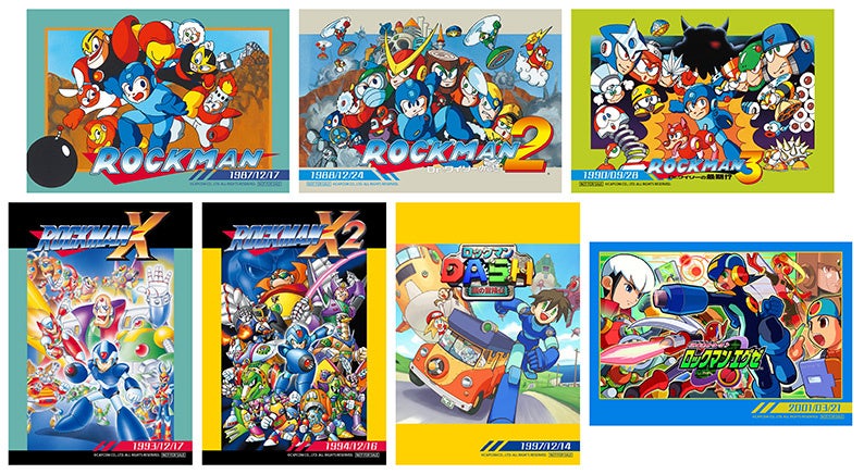 「ロックマン35th アニメイトオンリーショップ!!」が、アニメイト秋葉原2号館6Fにて7月1日から開催！　石川ヒデキ氏描き下ろしイラストを使用した限定グッズを販売するほか、パネルなどの展示も!!のサブ画像2_△特典：ブロマイド