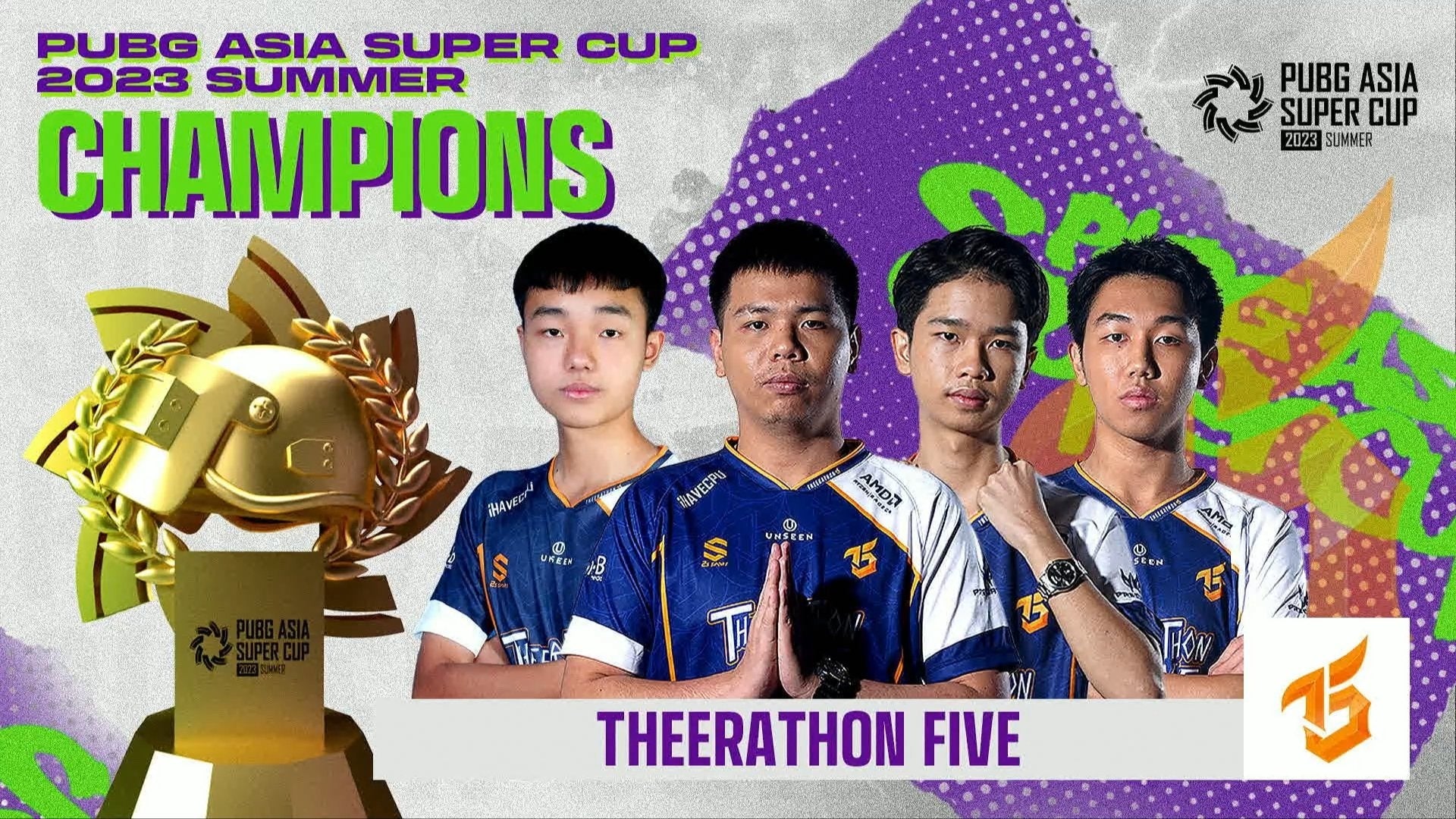 KRAFTON、『PUBG ASIA SUPER CUP Summer』が終了、Theerathon Fiveが優勝のサブ画像1