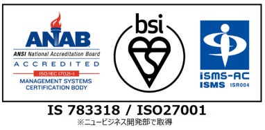 情報セキュリティマネジメントシステム（ISMS）国際規格「ISO 27001」認証を取得のサブ画像1