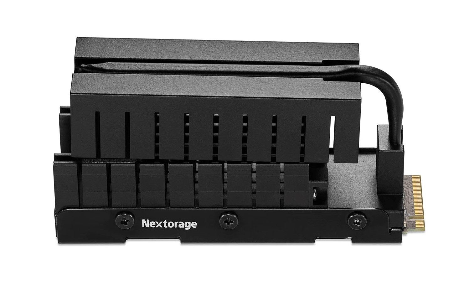 Nextorage PCIe®5.0 NVMe™ SSD NE5Nシリーズ 販売開始のお知らせのサブ画像1_ヒートシンク付きモデル   NE5N1TB／FHHE SYM    　NE5N2TB／FHHE SYM