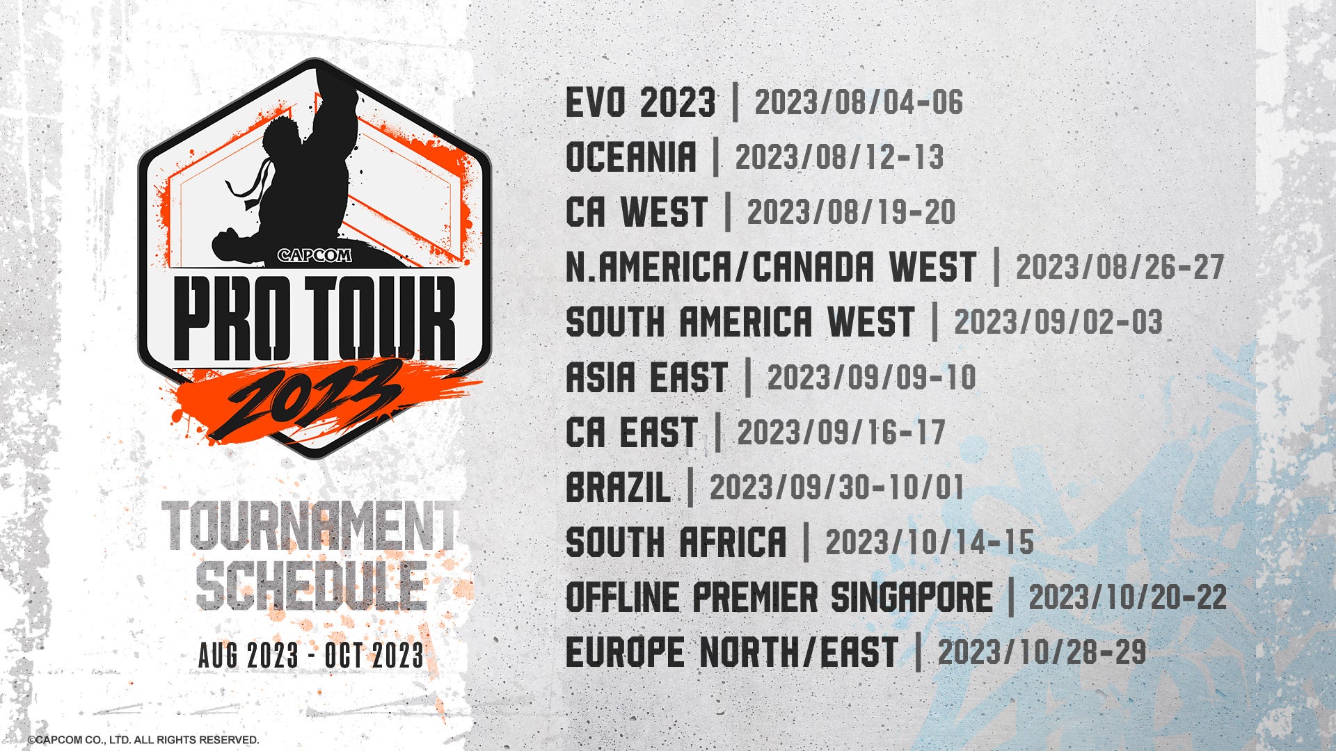 「CAPCOM Pro Tour 2023」大会スケジュールと対象地域が公開！のサブ画像2