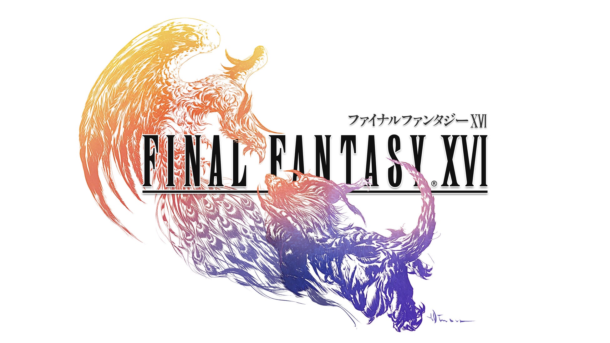 『FINAL FANTASY XVI（ファイナルファンタジー16）』超巨大絵画出現！「召喚獣合戦 勃発」広告ジャック開始のサブ画像1