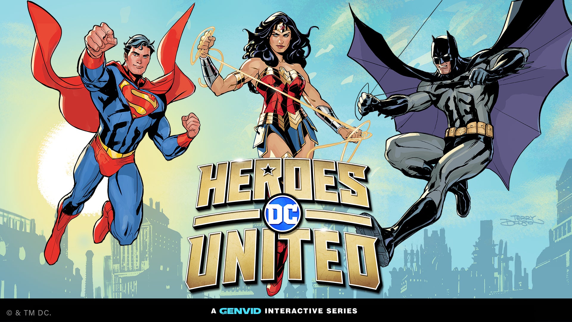 Genvid EntertainmentはGenvidインタラクティブ・ストリーミング・シリーズの新作『DC HEROES UNITED』を発表いたしましたのサブ画像1