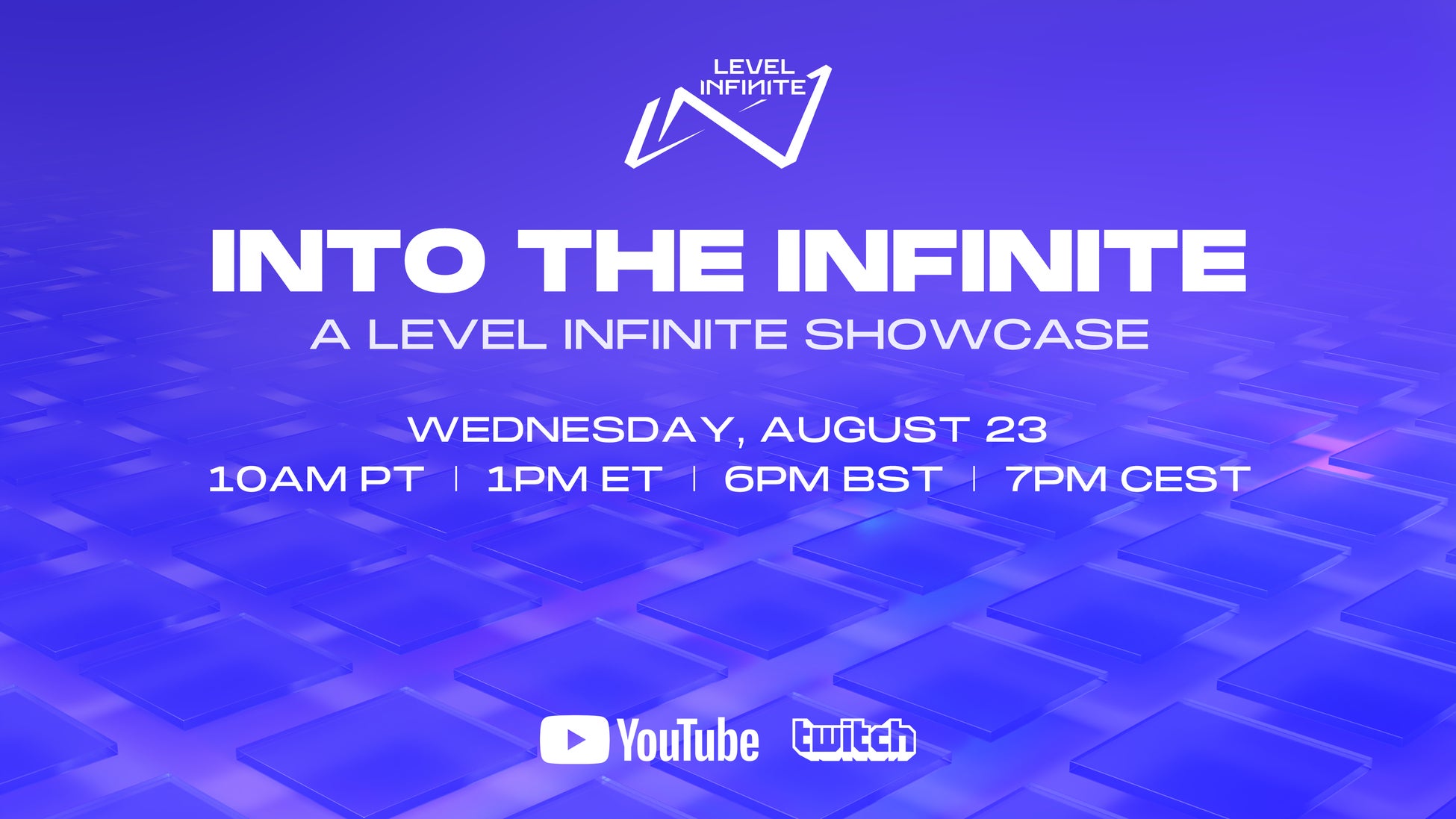 gamescom2023でLevel Infiniteのオンラインイベント「INTO THE INFINITE: A LEVEL INFINITE SHOWCASE」を8/23(現地19時)に配信決定のサブ画像1