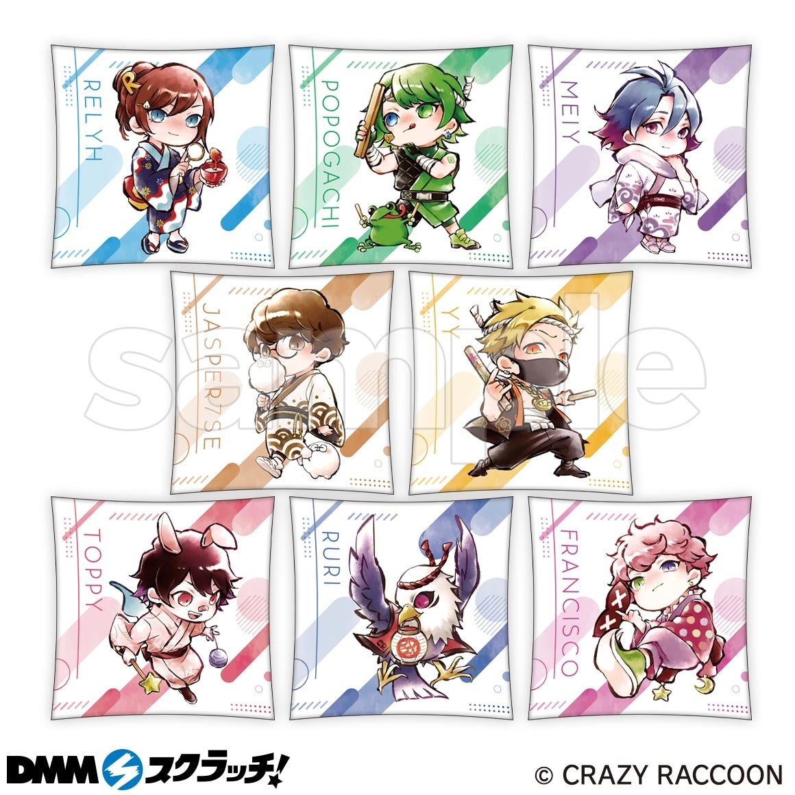 「Crazy Raccoon スクラッチ第三弾」7月28日（金）より期間限定で販売開始！のサブ画像2