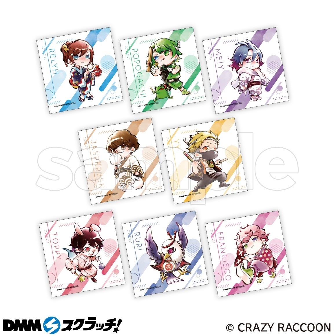 「Crazy Raccoon スクラッチ第三弾」7月28日（金）より期間限定で販売開始！のサブ画像7