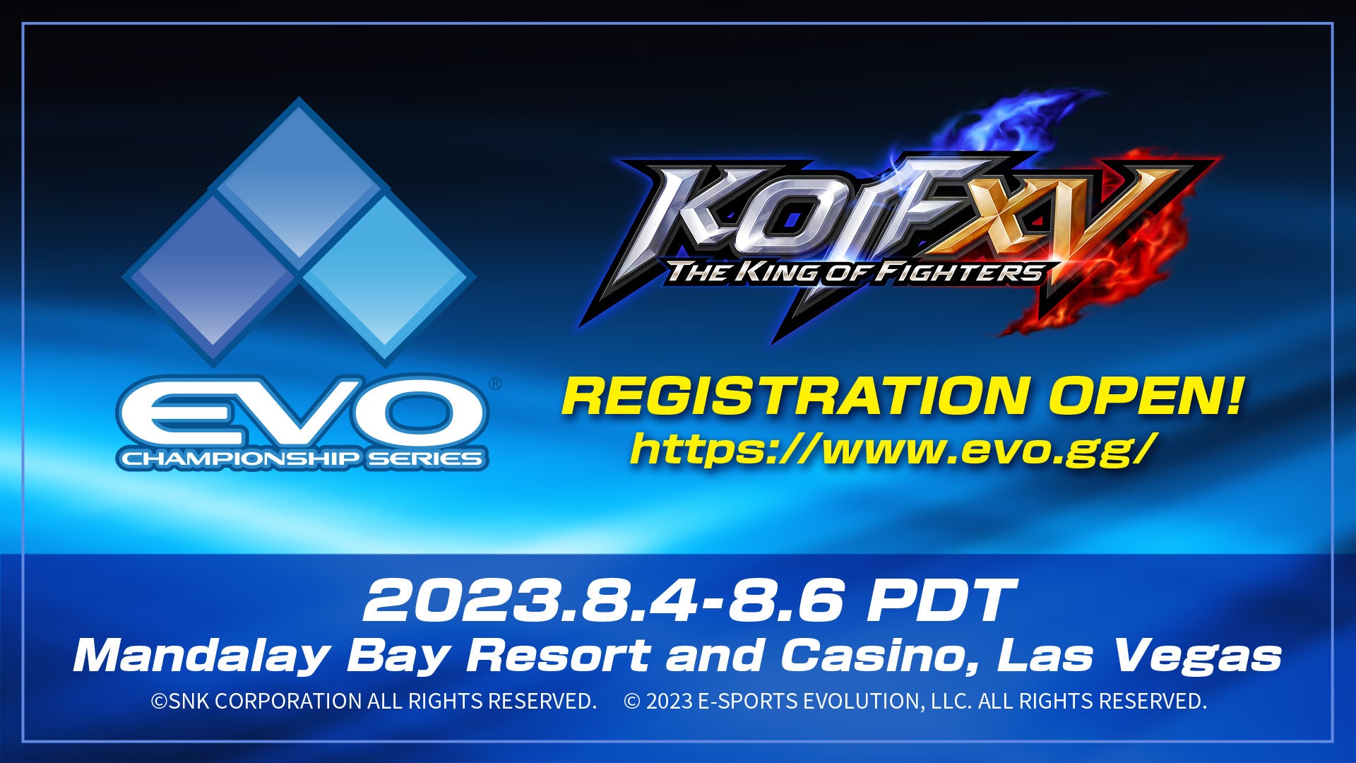 世界最大規模の格闘ゲーム大会「Evo 2023」にSNKブースを出展。SNKタイトルのサイドトーナメントやDLC先行試遊、サイン会などを開催！のサブ画像2