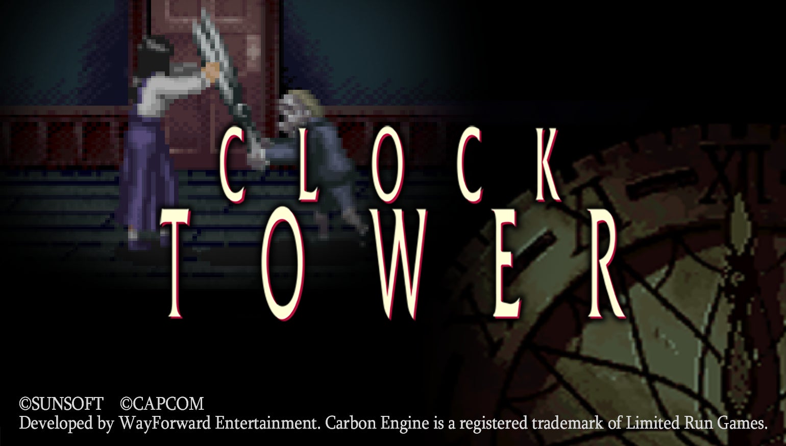 CLOCK TOWER 戦慄と絶望のホラゲ復活！恐怖はここから始まった...のサブ画像1_スーパーファミコン版「CLOCK TOWER」