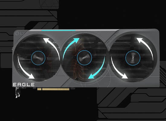 高冷却3連ファン「WINDFORCE」搭載、GeForce RTX 4080グラフィックボード発売 | GIGABYTEからのサブ画像3