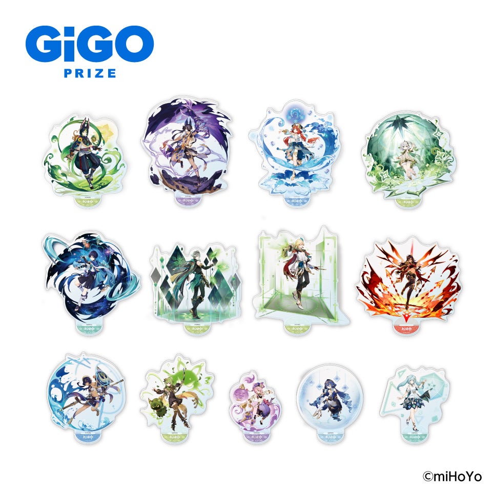 「原神×GiGO キャンペーン～花笑むひととき、彩のパーティー～」開催のお知らせのサブ画像5_▲原神 アクリルスタンド～スメール～ （全13種）