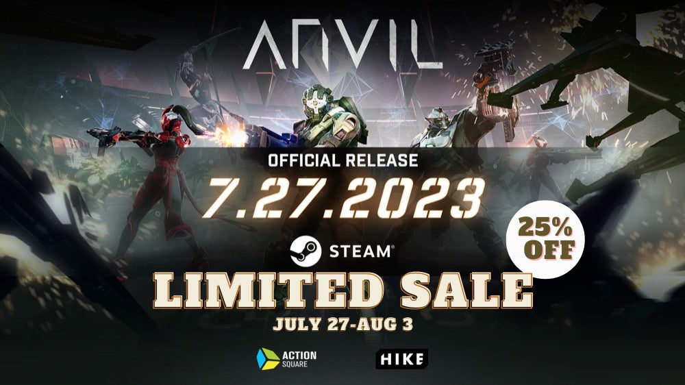 ローグライクシューティング『ANVIL』が本日正式リリース！オペレーター役を人気声優・藤田 咲さんが担当！のサブ画像1