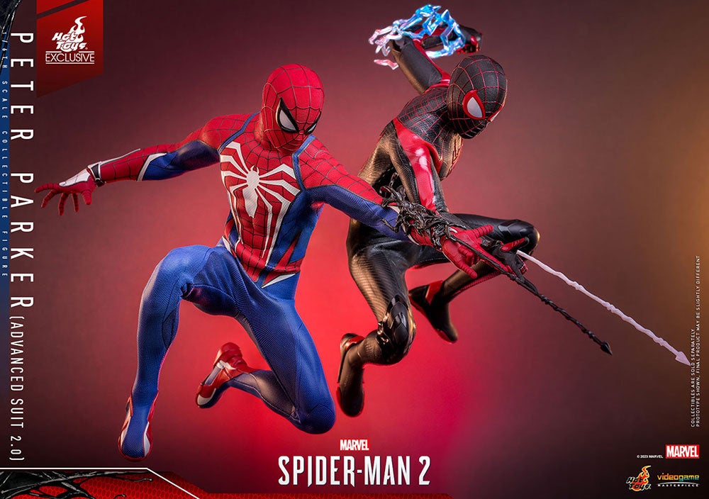 待望のPS5タイトル『Marvel's Spider-Man 2』より、ゲーム版のスパイダーマンをホットトイズが早くも立体化！のサブ画像1