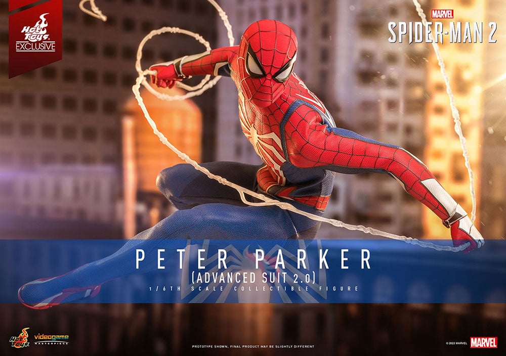 待望のPS5タイトル『Marvel's Spider-Man 2』より、ゲーム版のスパイダーマンをホットトイズが早くも立体化！のサブ画像2