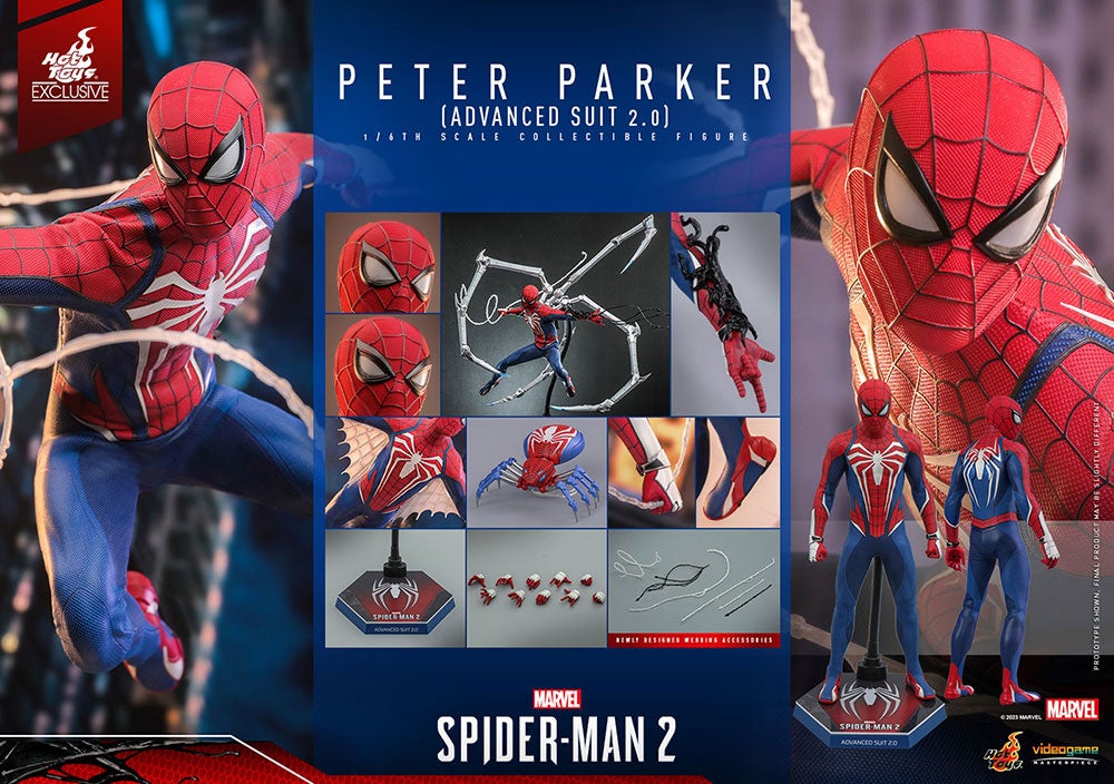 待望のPS5タイトル『Marvel's Spider-Man 2』より、ゲーム版のスパイダーマンをホットトイズが早くも立体化！のサブ画像8