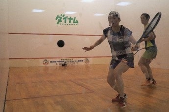 ダイナムCUP中四国オープンスカッシュ選手権のサブ画像2_選手権女子決勝