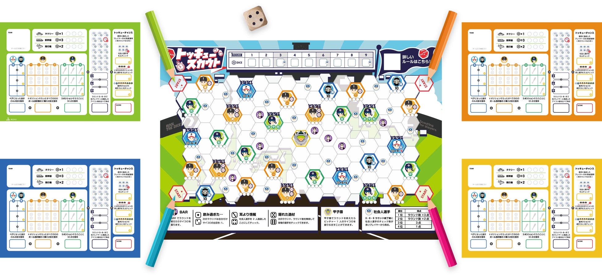 イード、「エンタメプリント」の新コンテンツ、プロ野球スカウトゲーム「トッキュースカウト」を8月１８日より販売開始のサブ画像2