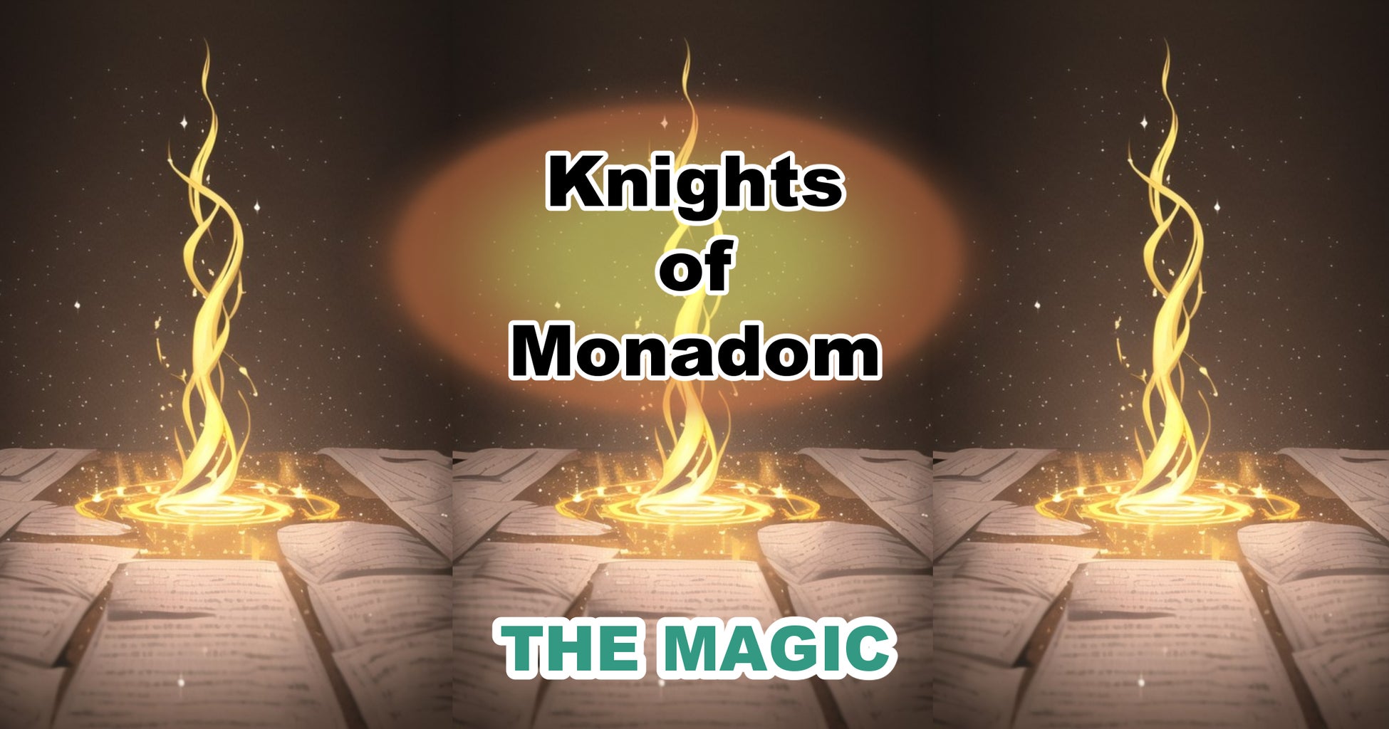 ChatGPTカードバトルゲーム「Knights of Monadom(愛称モナダム)」に魔法カードが加わりました！！のサブ画像1_メインビジュアル