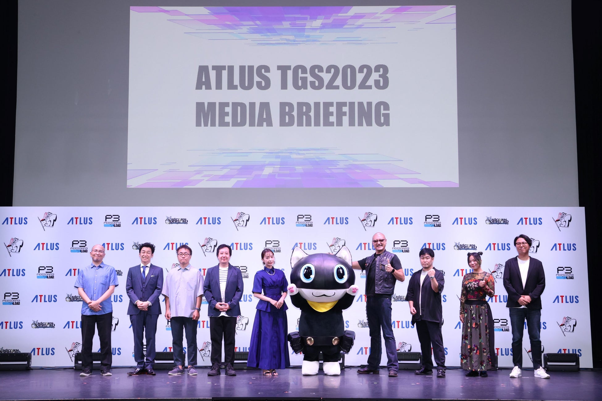 「 ATLUS TGS2023 MEDIA BRIEFING 」開催　生歌唱を聴いた宇垣さんは「背中を押してもらえるようなカッコよさがある」とコメントのサブ画像1