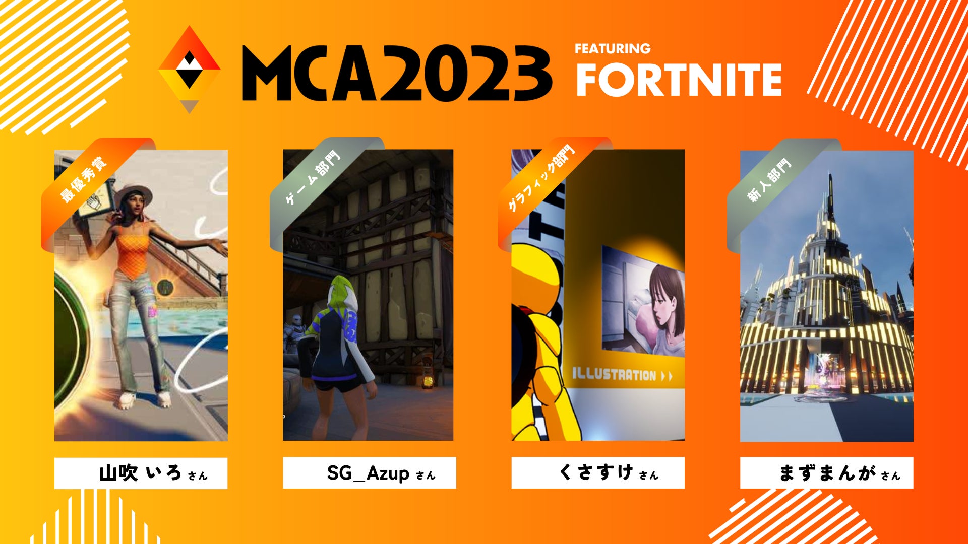 メタバースの祭典「MCA2023 夏」全部門の受賞作品が決定のサブ画像4