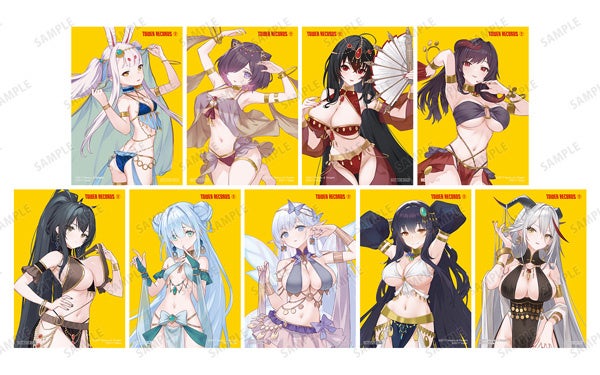 『アズールレーン』”踊り子”コンセプトの新作グッズを発表！タワレコポップアップ限定で特典ブロマイドをプレゼントのサブ画像13_特典ブロマイド