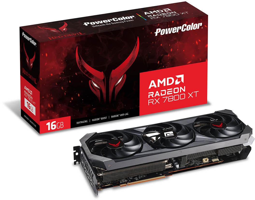 PowerColorからRadeon RX 7800 XT、RX 7700 XT 高冷却3連ファン搭載限定版グラフィックボード発売のサブ画像2