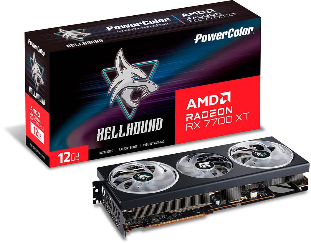 PowerColorからRadeon RX 7800 XT、RX 7700 XT 高冷却3連ファン搭載限定版グラフィックボード発売のサブ画像4