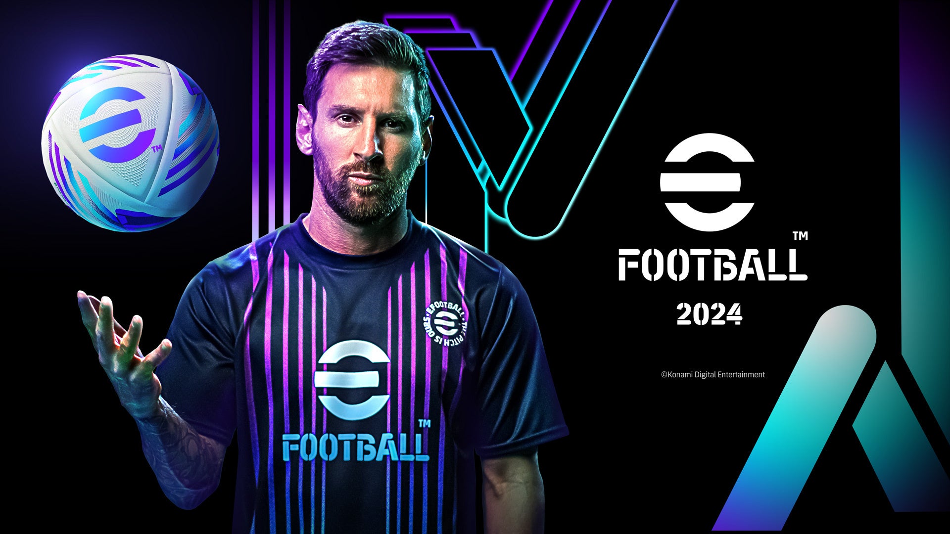 『eFootball™ 2024』へ大型アップデート！進化した操作性を最新データで体感しよう！世界最高のサッカー選手・メッシがアンバサダーに就任のサブ画像1