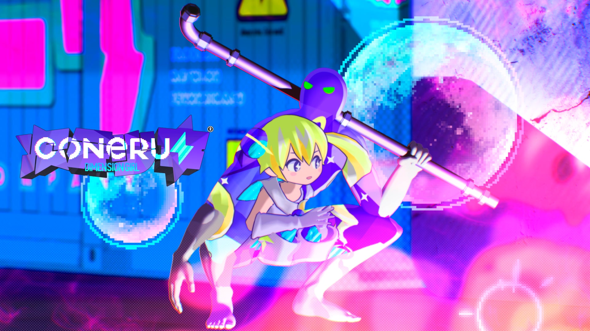 亜空間こねるの2Dプラットフォームアクション“デート”『CONERU -DIMENSION GIRL-』が2024年4月リリース予定！Steamストアページを公開のサブ画像1