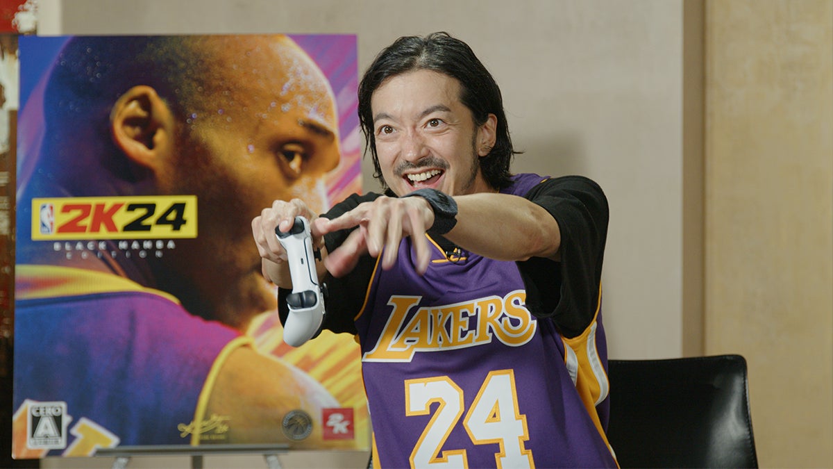 『NBA®︎ 2K24』発売記念ライブ配信にバスケ好き金子ノブアキ、麒麟田村、ノンスタ井上が集結！「コービー・チャレンジナイト」で蘇るコービーへの熱い想いが止まらない！のサブ画像2