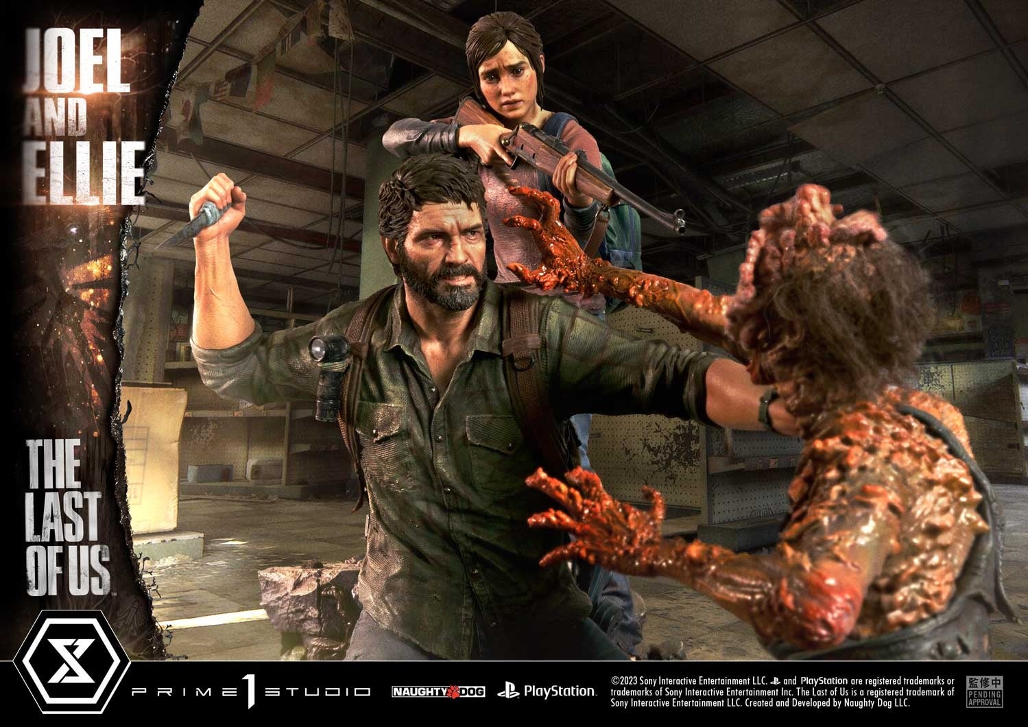 ノーティドッグの傑作『The Last of Us』から、ジョエルとエリーを臨場感あふれるジオラマで立体化のサブ画像8