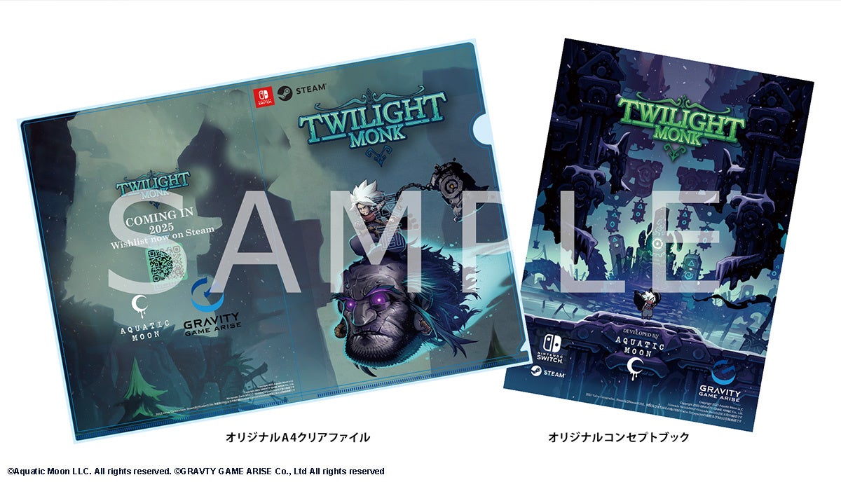 【Twilight Monk】「東京ゲームショウ2023」にてプレイアブル世界初出展！試遊特典としてオリジナルグッズやコンセプトブックをプレゼントのサブ画像3