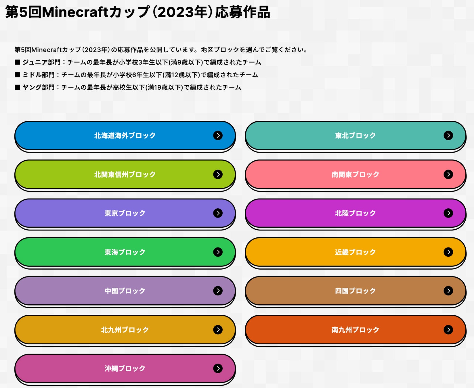 第5回Minecraftカップ地区大会本選が開催。「持続可能な社会」をテーマに全国の子ども達からSDGs目標を盛り込んだ作品500点が集結。のサブ画像3