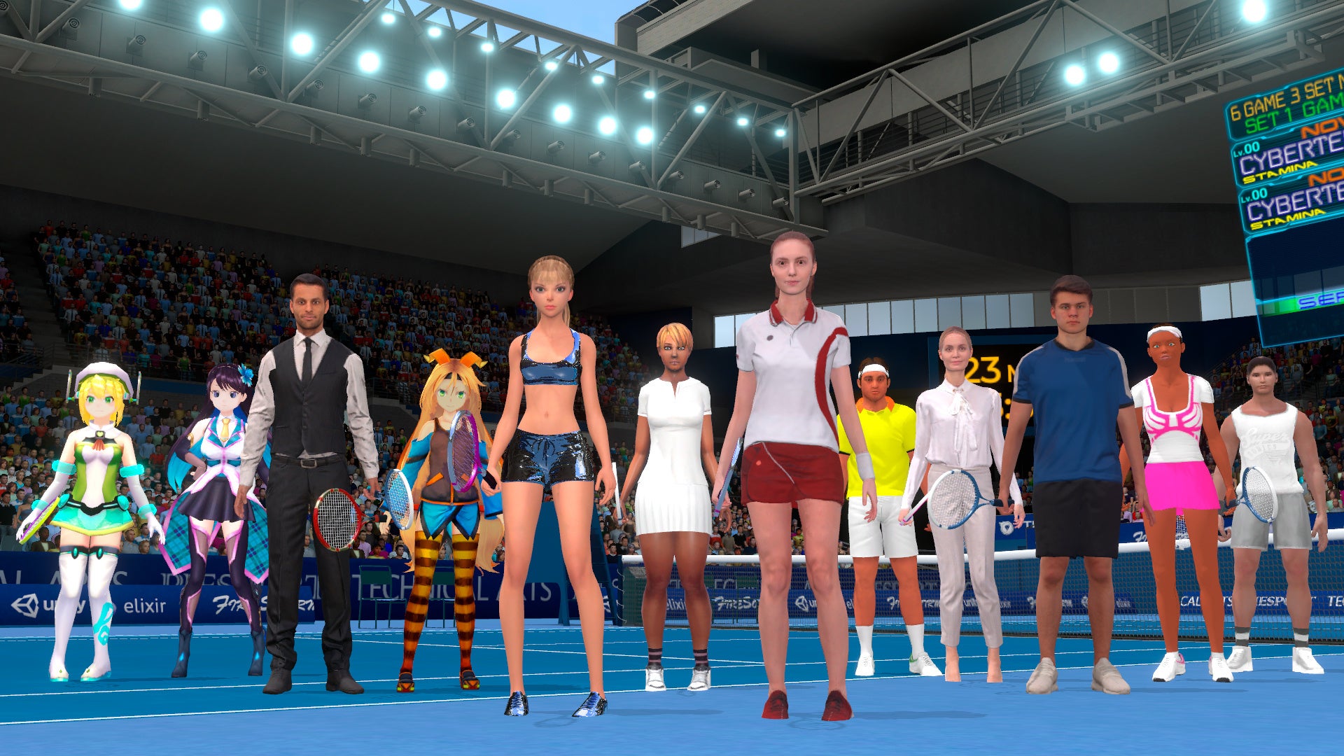 PICO 4 向けVRテニスゲーム『CYBER TENNIS』のリリースのお知らせのサブ画像10