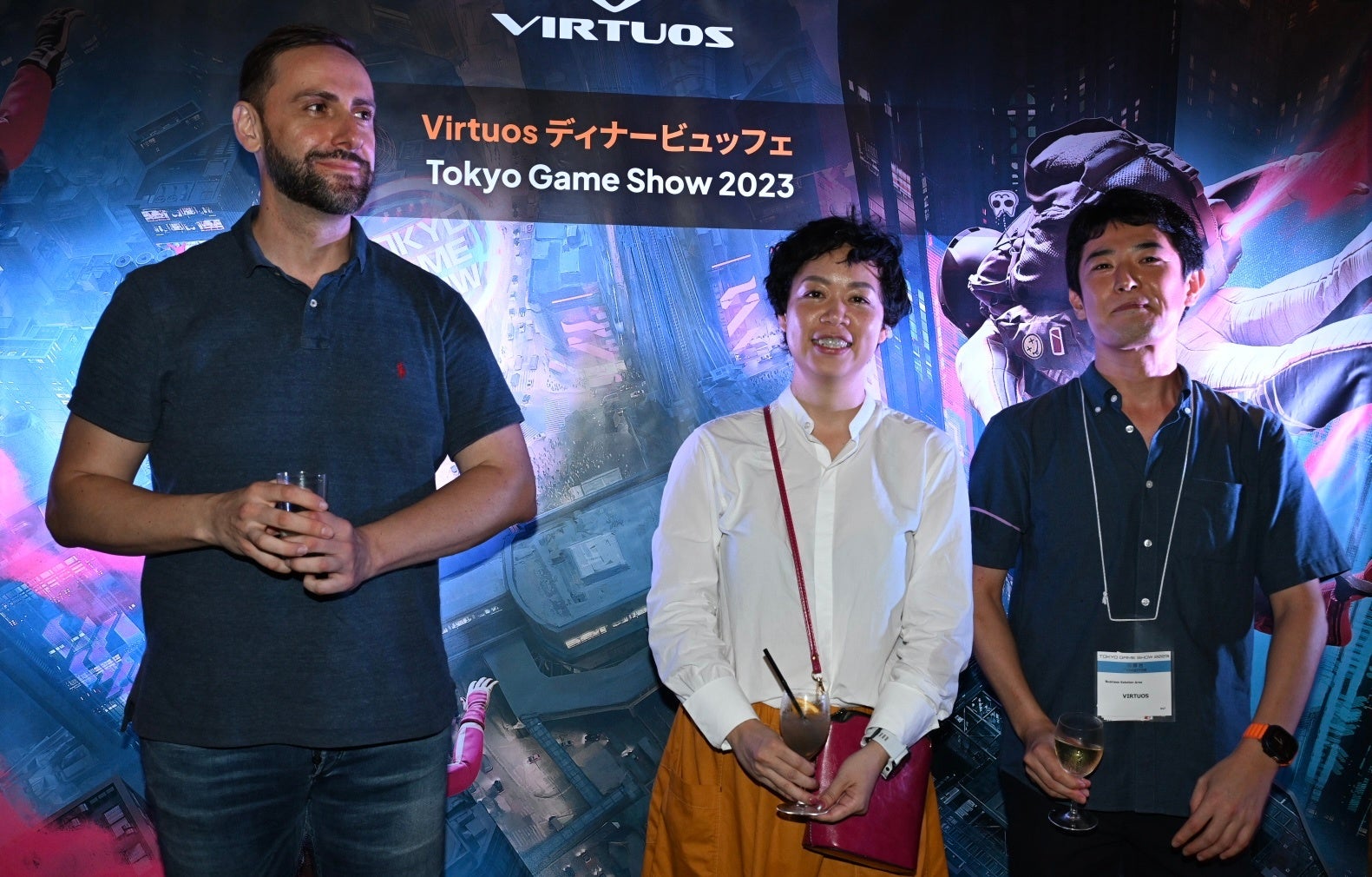 Virtuosが東京にゲーム開発スタジオを設立のサブ画像2_Virtuos東京メンバー（左から）ギジャロ・ピエール（ゼネラルマネージャー） 荒井綾（ビジネス開発マネージャー） 中川亮（プロダクションマネージャー）