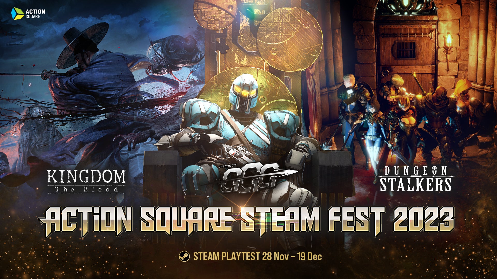 Action Square、新作ゲーム3タイトルのプレーテスト・イベント「Action Square Steam Festival」を開催のサブ画像1