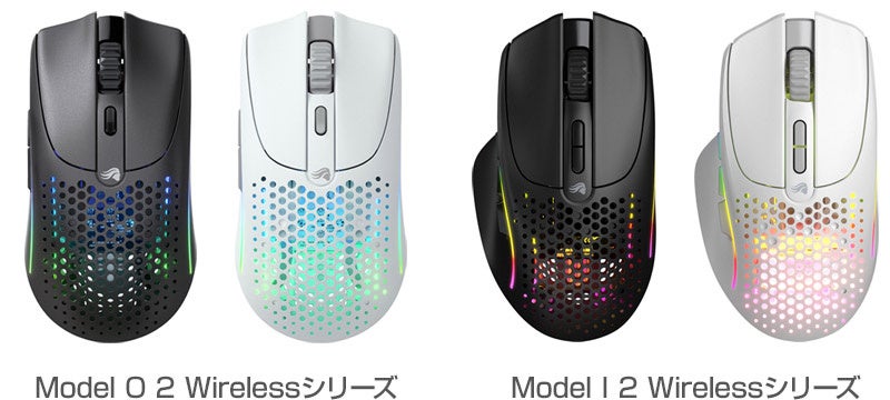 再設計されたシェルを備え内部を一新したワイヤレスゲーミングマウス、Glorious社製「Model O 2 Wireless」、「Model I 2 Wireless」を発表のサブ画像1