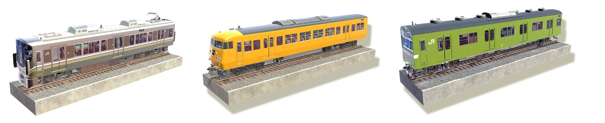 まる鉄！ミニの第二弾はＪＲ西日本の電車が登場！！「デジプラコレクション まるごと鉄道！ミニ ～JR西日本編～」Nintendo Switch™、Steam®にて配信決定！のサブ画像5