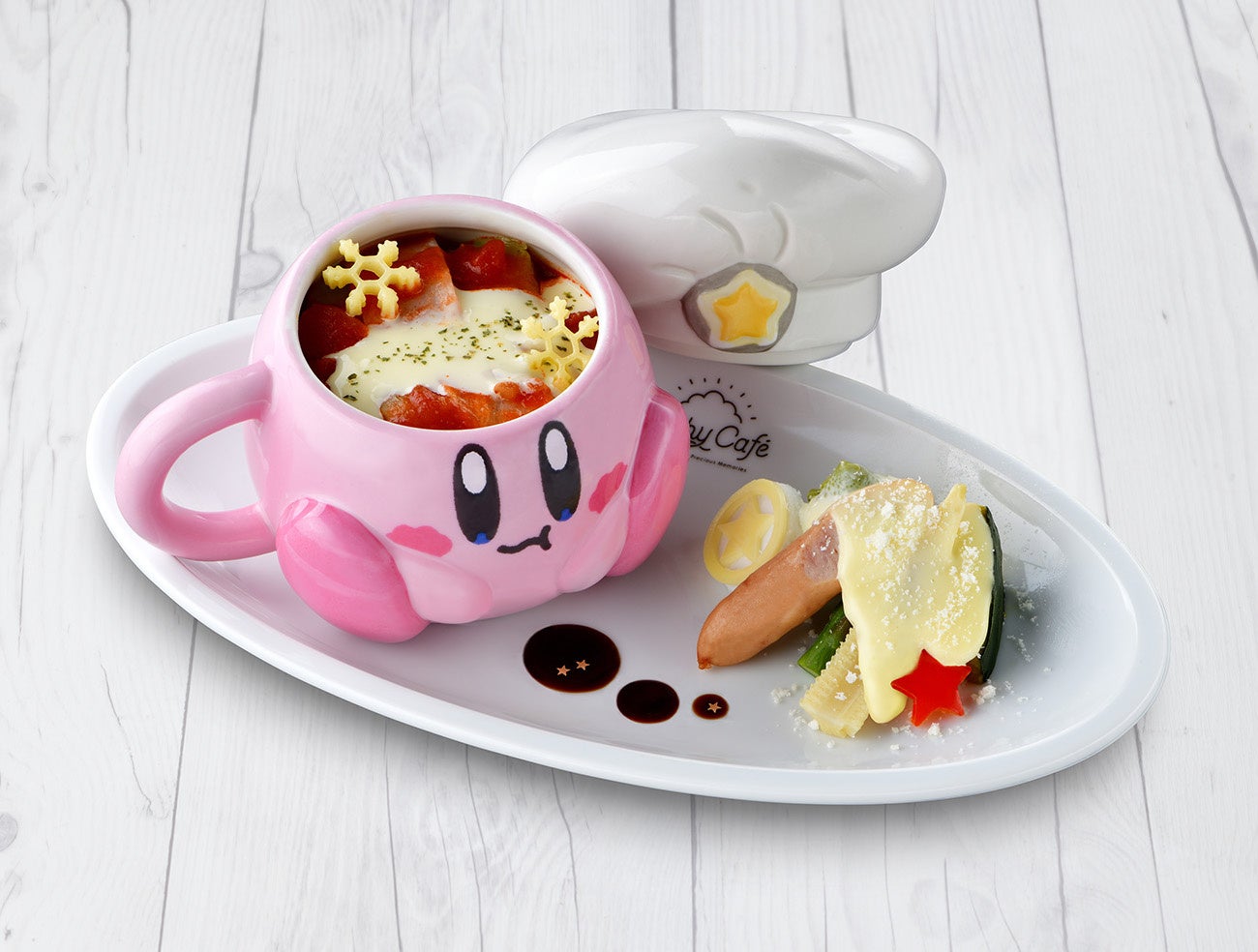 星のカービィの『Kirby Café (カービィカフェ)』にて「カービィカフェ WINTER 2023」を11月9日(木)より開催！ リースみたいなカービィのサラダやりんごのメニューなどが登場！のサブ画像4