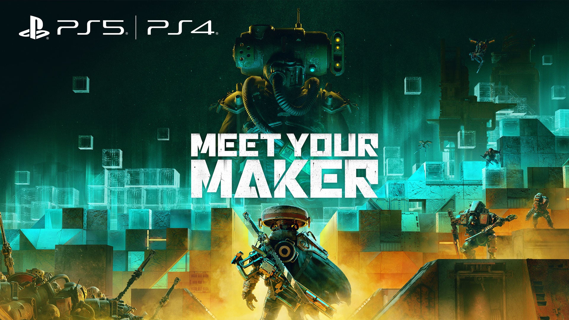 一人称視点の新感覚ビルド＆レイドゲーム『Meet Your Maker』PS5/PS4用パッケージ版が本日発売！初回購入特典として「オリジナルアートブック」が付属のサブ画像1