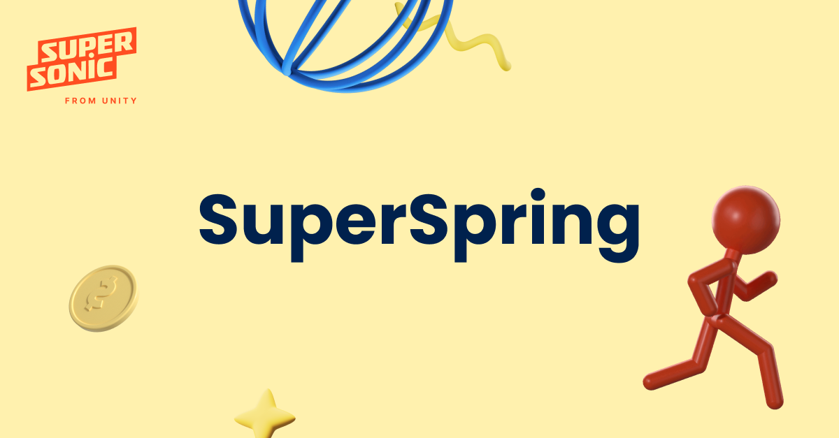 Supersonic from UnityがSuperSpringコンテストを開催、ゲーム開発を加速するリテンションプラグイン導入へのサブ画像2