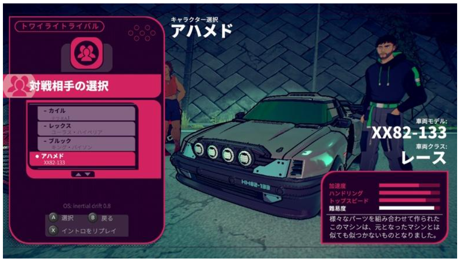 スピードもテンションもMAXで走れ！新感覚のツインスティックドリフトレーサー『Inertial Drift』Switch/PS4/PS5版が本日配信開始のサブ画像16