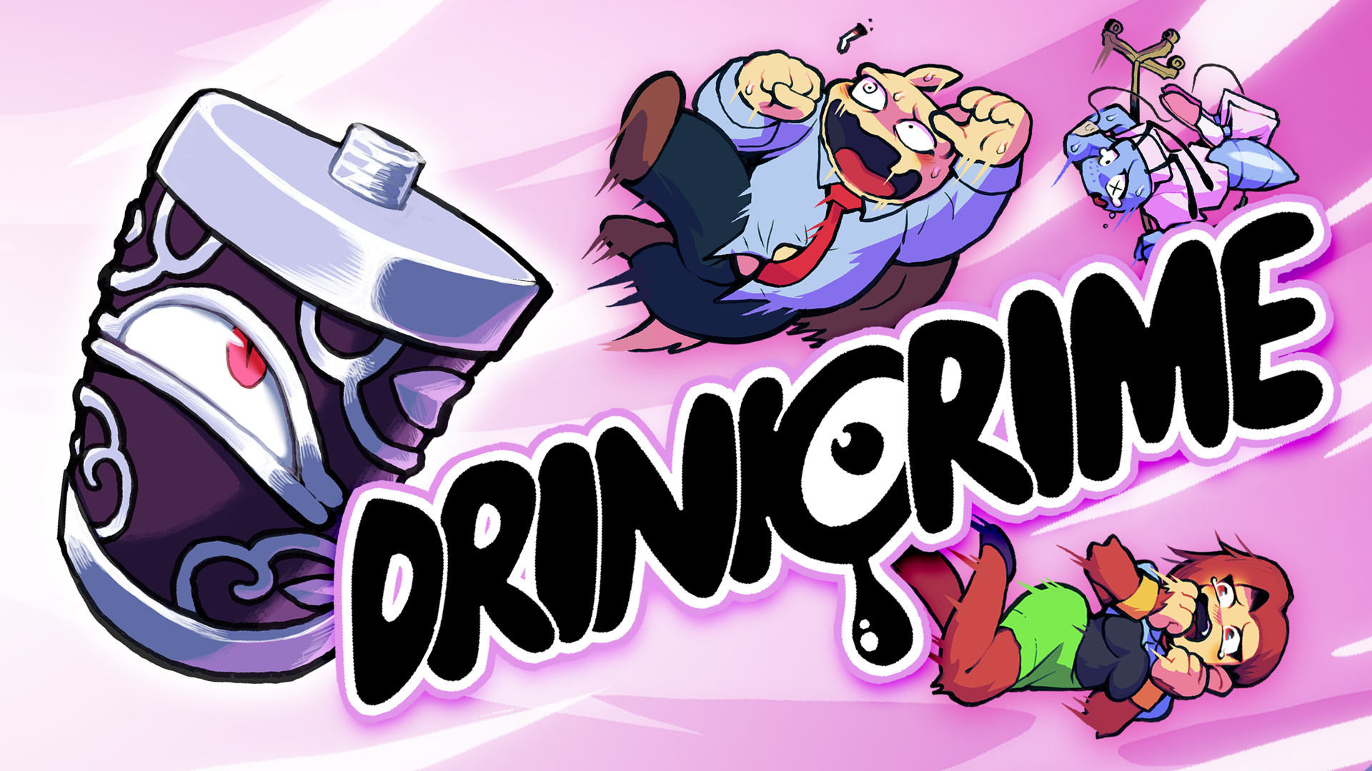 喋る酒瓶と一緒に罪人を追い詰めろ！推理型ADV『DRINKRIME』がroom6からリリース決定！のサブ画像1