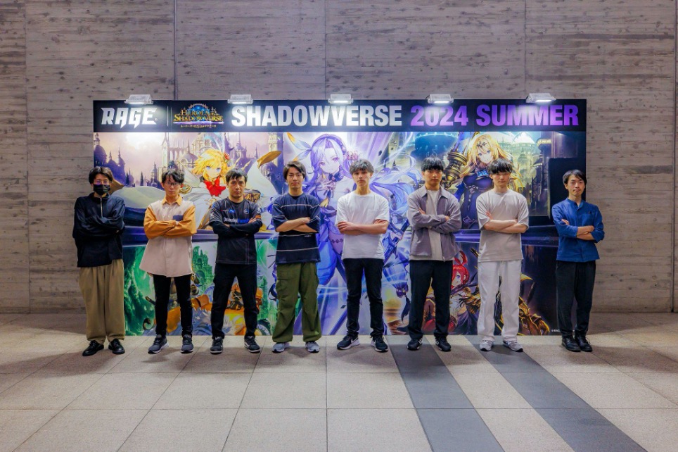 5月4日(土)-5日(日)に幕張メッセで開催された「RAGE Shadowverse 2024 Summer」予選大会ファイナリスト8人が決定！のサブ画像1