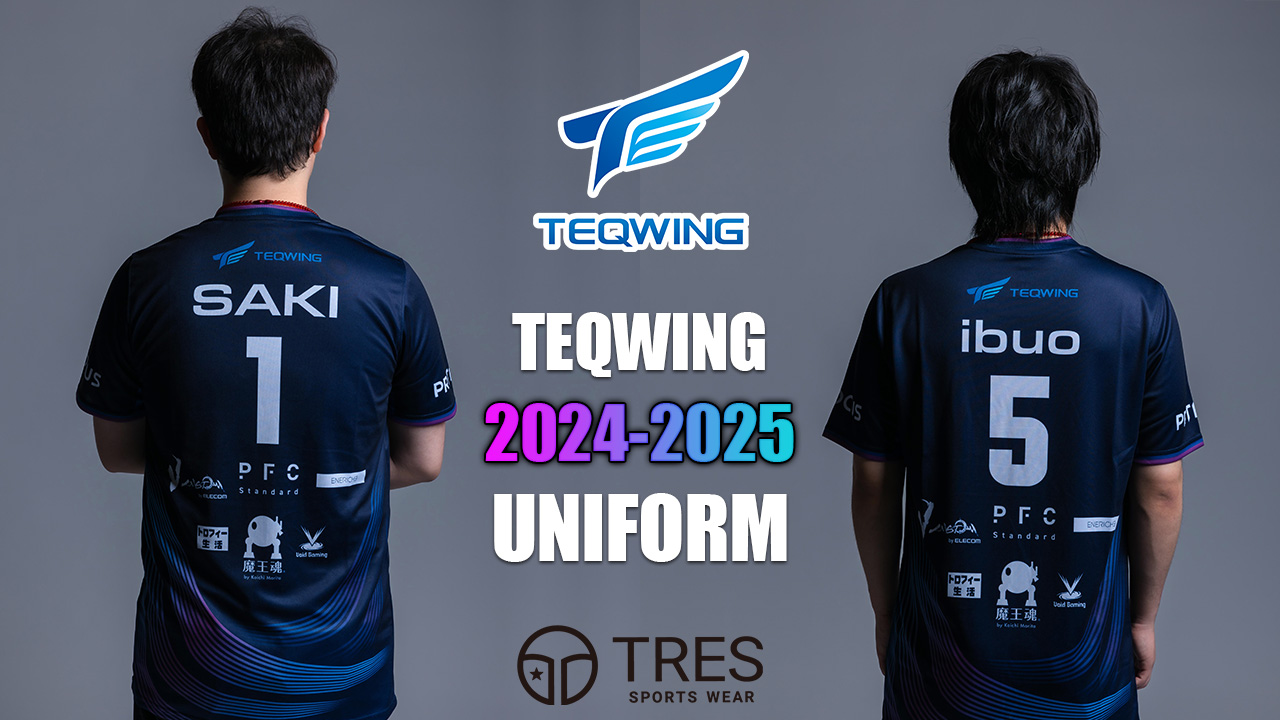 プロeスポーツチーム「TEQWING e-Sports」が2024-2025シーズンの新ユニフォームを公開のサブ画像6