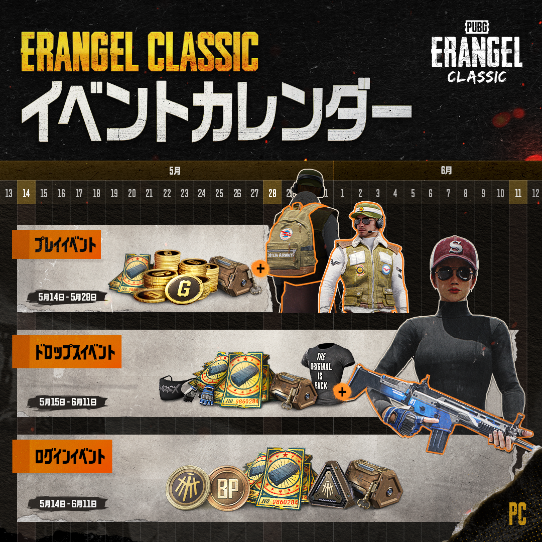 PUBG: BATTLEGROUNDS, 『ERANGEL CLASSIC』マップサービス開始のサブ画像6